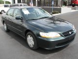 1998 New Dark Green Pearl Honda Accord LX V6 Sedan #51242352