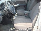 2007 Kia Sportage LX V6 Black Interior