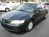 New Dark Green Pearl Honda Accord in 1998