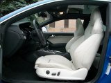 2009 Audi S5 4.2 quattro Pearl Silver Silk Nappa Leather Interior
