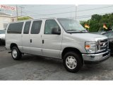 2008 Silver Metallic Ford E Series Van E350 Super Duty XLT Passenger #51242233