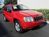 2001 Flame Red Jeep Grand Cherokee Limited 4x4 #51268039