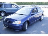 2002 Eternal Blue Pearl Honda Civic EX Coupe #51272201