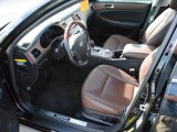 2009 Hyundai Genesis 4.6 Sedan Brown Interior