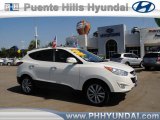 2010 Cotton White Hyundai Tucson Limited #51272290