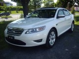 2010 White Platinum Metallic Tri-Coat Ford Taurus SEL #51288524