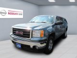 2008 Stealth Gray Metallic GMC Sierra 1500 SLE Crew Cab 4x4 #51289596