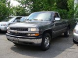 2000 Charcoal Gray Metallic Chevrolet Silverado 1500 LS Regular Cab 4x4 #51287520