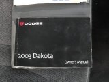 2003 Dodge Dakota Sport Quad Cab 4x4 Books/Manuals