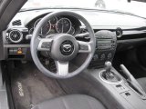 2008 Mazda MX-5 Miata Hardtop Roadster Black Interior