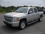 2011 Sheer Silver Metallic Chevrolet Silverado 1500 LT Crew Cab 4x4 #51289109
