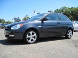 2007 Charcoal Gray Hyundai Accent SE Coupe #51289744