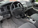 2010 Toyota Tacoma V6 PreRunner Double Cab Graphite Interior