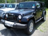 2011 Black Jeep Wrangler Unlimited Sahara 4x4 #51287617