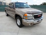 2004 Sand Beige Metallic GMC Sierra 1500 SLE Extended Cab 4x4 #51288594