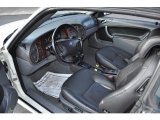 2002 Saab 9-3 SE Convertible Charcoal Gray Interior