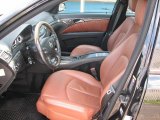 2007 Mercedes-Benz E 550 4Matic Sedan Black/Cognac Brown Interior
