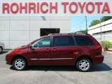 2004 Salsa Red Pearl Toyota Sienna XLE Limited AWD #51290061