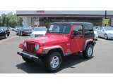 2006 Flame Red Jeep Wrangler X 4x4 #51288780