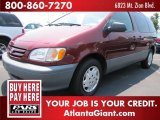 2002 Vintage Red Pearl Toyota Sienna LE #51289391