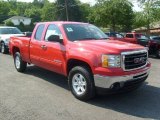 2011 Fire Red GMC Sierra 1500 SLE Extended Cab 4x4 #51289402