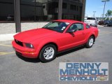 2007 Torch Red Ford Mustang V6 Deluxe Coupe #51289004