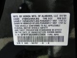 2009 Pilot Color Code for Formal Black - Color Code: NH707
