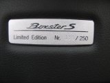 2008 Porsche Boxster S Limited Edition Marks and Logos