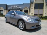 2008 Platinum Graphite Gray Infiniti G 35 S Sport Sedan #51425406