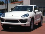 2011 Sand White Porsche Cayenne S Hybrid #51425101