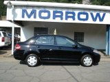 2009 Super Black Nissan Versa 1.8 S Sedan #51425136