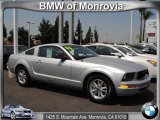 2006 Satin Silver Metallic Ford Mustang V6 Deluxe Coupe #51425269