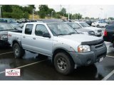 2001 Silver Ice Metallic Nissan Frontier XE V6 Crew Cab 4x4 #51425011