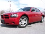 2006 Inferno Red Crystal Pearl Dodge Charger SE #5121591