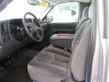 2005 GMC Sierra 1500 SLE Regular Cab 4x4 Dark Pewter Interior
