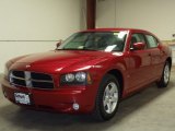 2010 Inferno Red Crystal Pearl Dodge Charger SXT #51425659