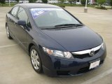 2010 Royal Blue Pearl Honda Civic LX Sedan #51425531