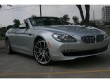 2012 Titanium Silver Metallic BMW 6 Series 650i Convertible #51425366