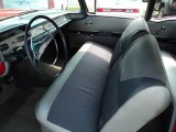 1958 Chevrolet Biscayne 2 Door Coupe Gray Interior