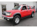 2001 Radiant Red Toyota Tacoma V6 TRD Double Cab 4x4 #51478795