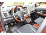 2009 Lexus RX 350 AWD Black Interior