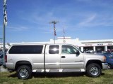 2005 Silver Birch Metallic GMC Sierra 2500HD SLT Extended Cab 4x4 #5121934