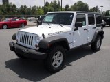 2011 Bright White Jeep Wrangler Unlimited Rubicon 4x4 #51479492