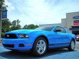 2012 Grabber Blue Ford Mustang V6 Coupe #51478895