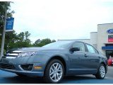 2012 Steel Blue Metallic Ford Fusion SEL V6 #51478897