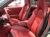 2009 Porsche 911 Carrera 4 Coupe Carrera Red Interior