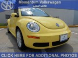 2008 Sunflower Yellow Volkswagen New Beetle SE Convertible #51479573