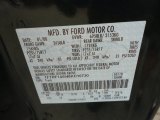 2008 F150 Color Code for Forest Green Metallic - Color Code: GG