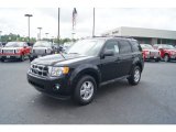 Ebony Black Ford Escape in 2012