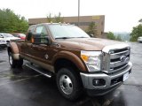 2011 Ford F350 Super Duty Lariat SuperCab 4x4 Dually Front 3/4 View